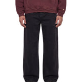 Jeans a gamba dritta in  nero 