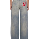Jeans Melody boyfriend in blu 