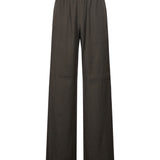 Pantaloni a gamba ampia in marrone 