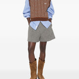 Gilet a quadri Roby multicolore 