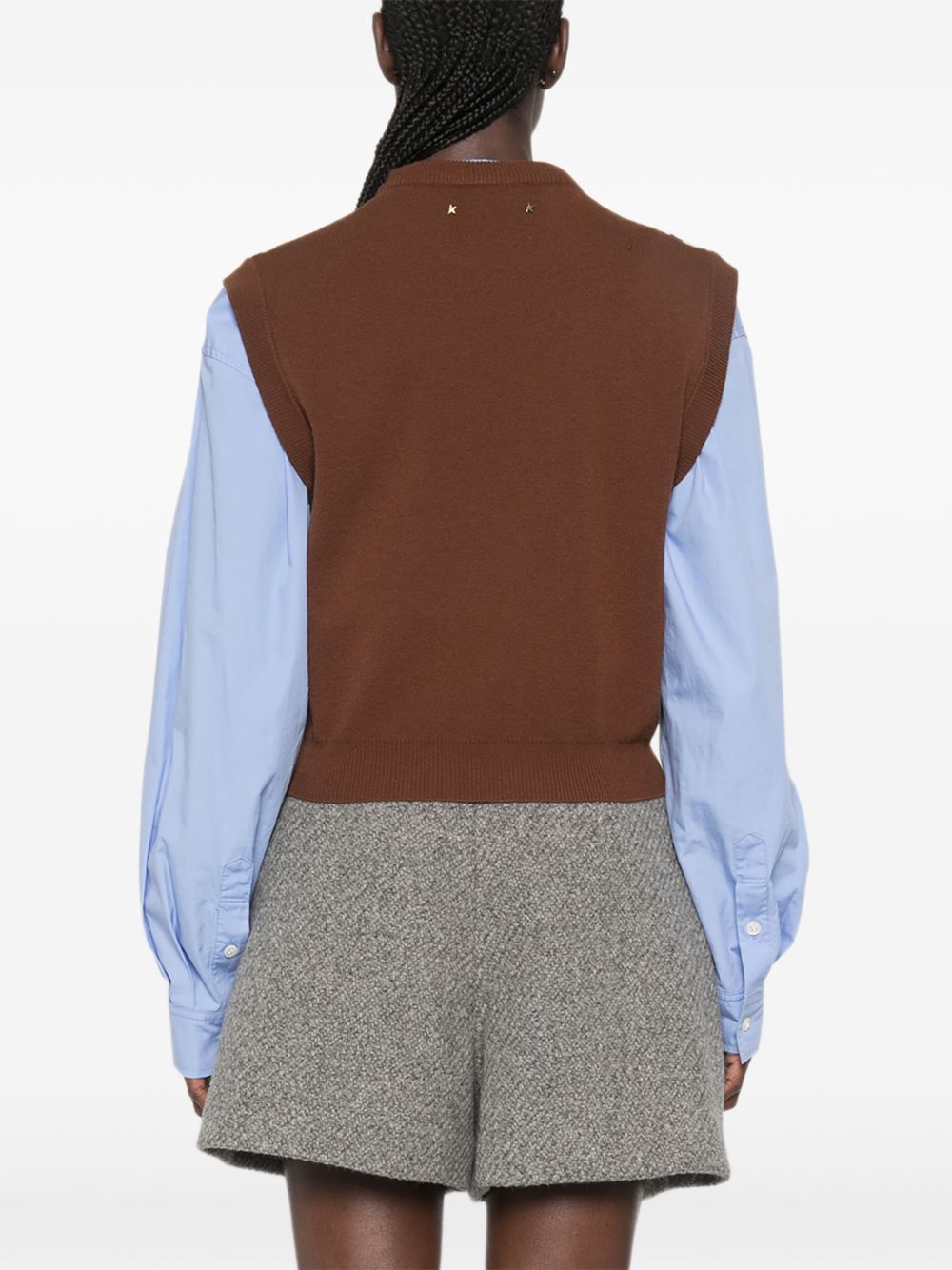 Gilet a quadri Roby multicolore 
