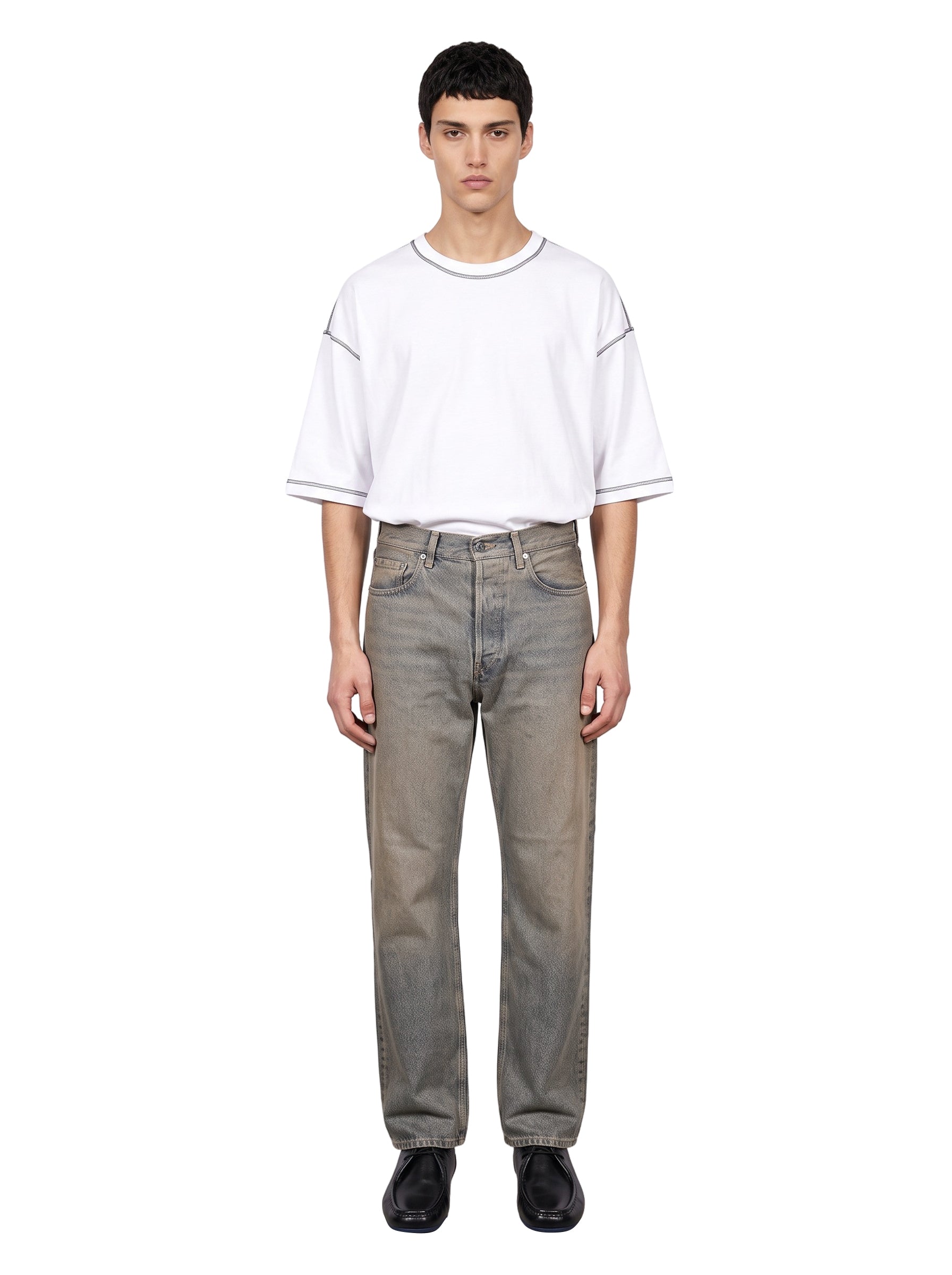 Jeans Achilles in grigio 