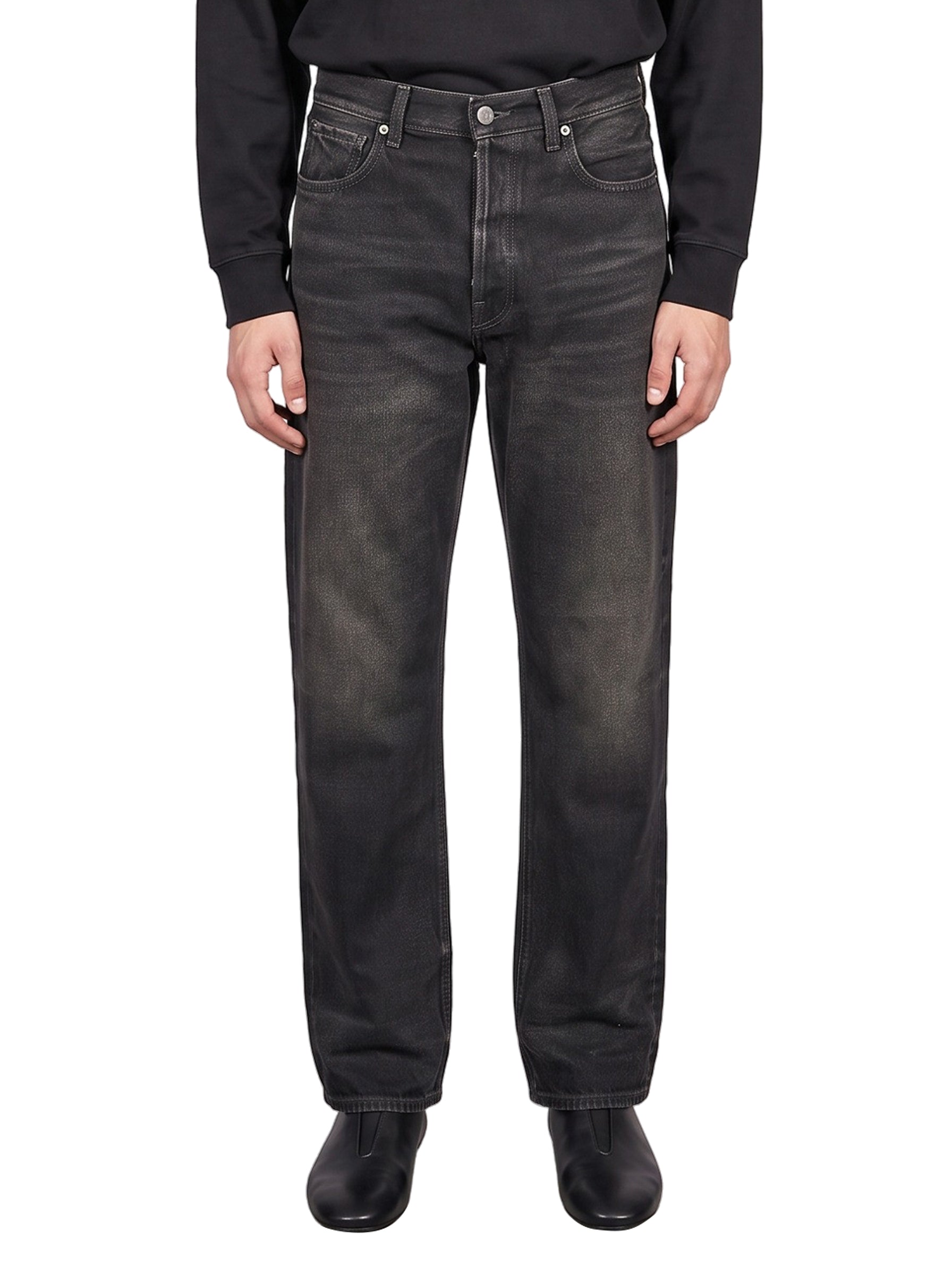 Jeans Achilles in nero 