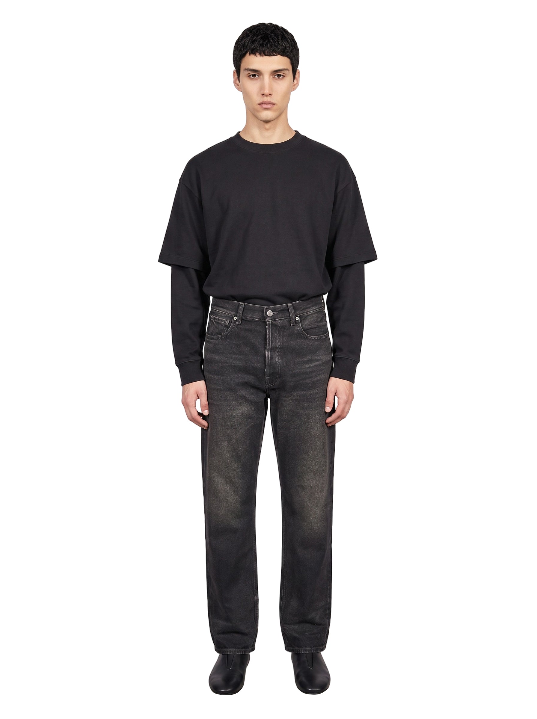 Jeans Achilles in nero 