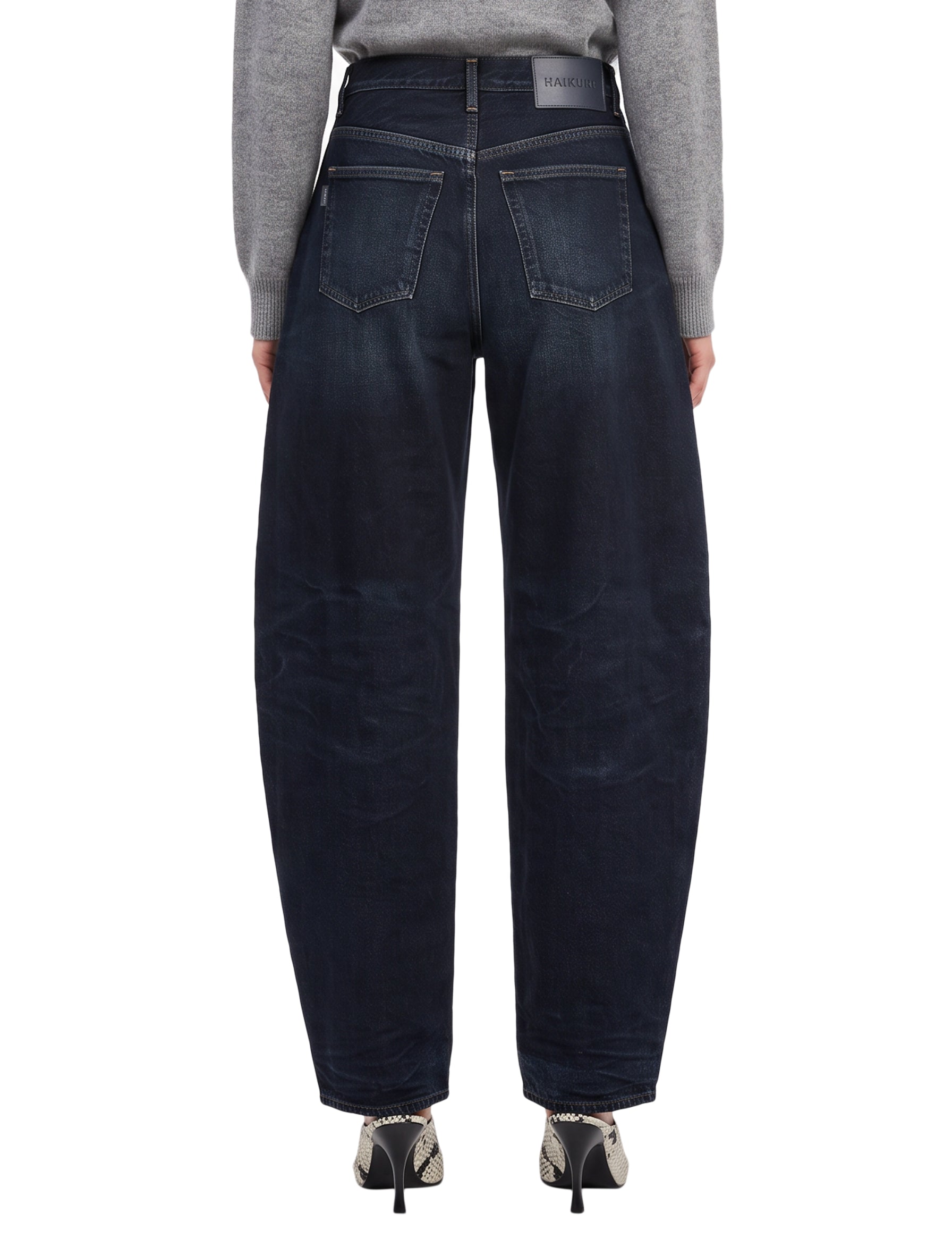 Jeans baggy Bibi in blu 