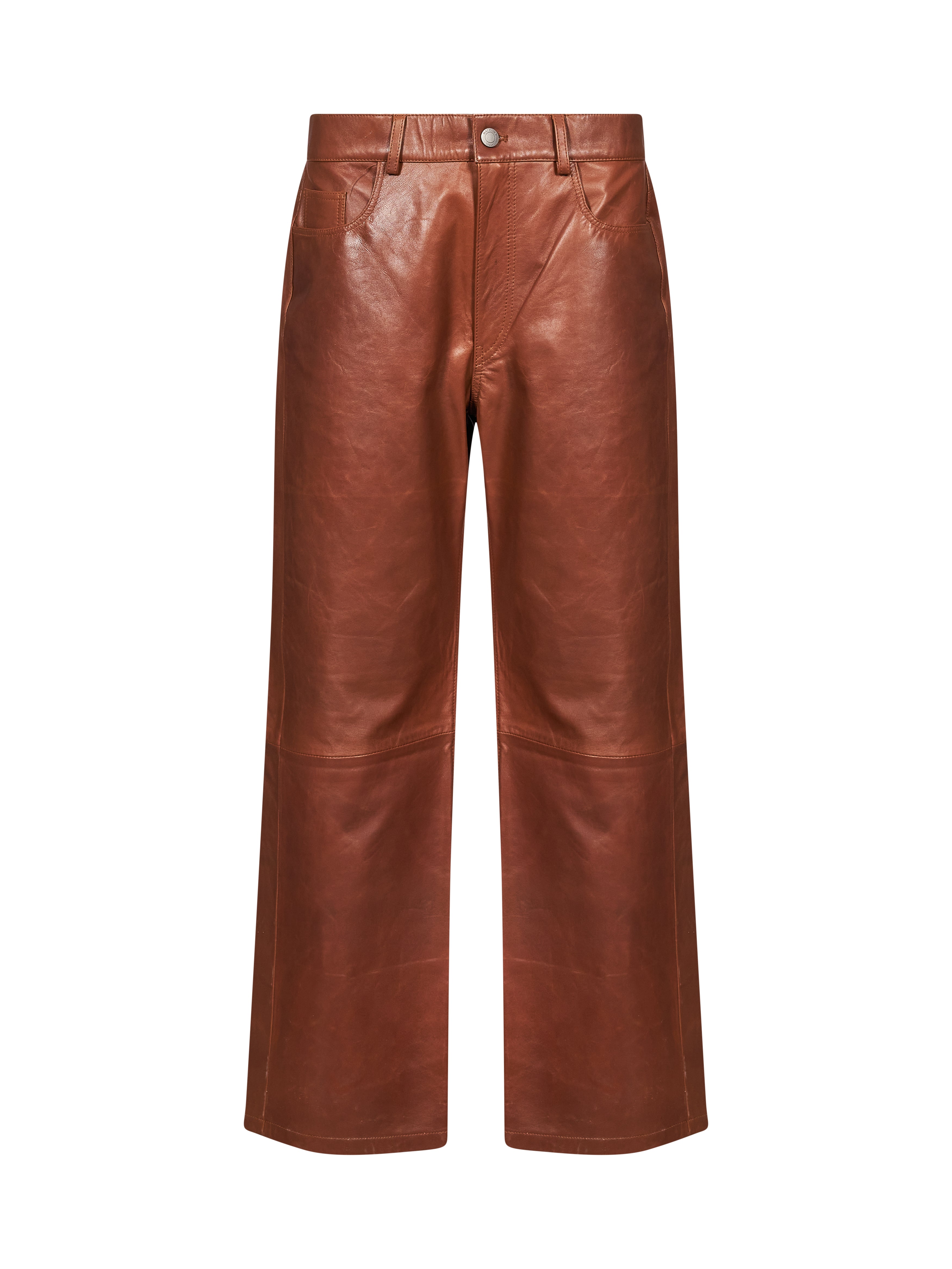 Pantaloni Winny Silky in marrone 