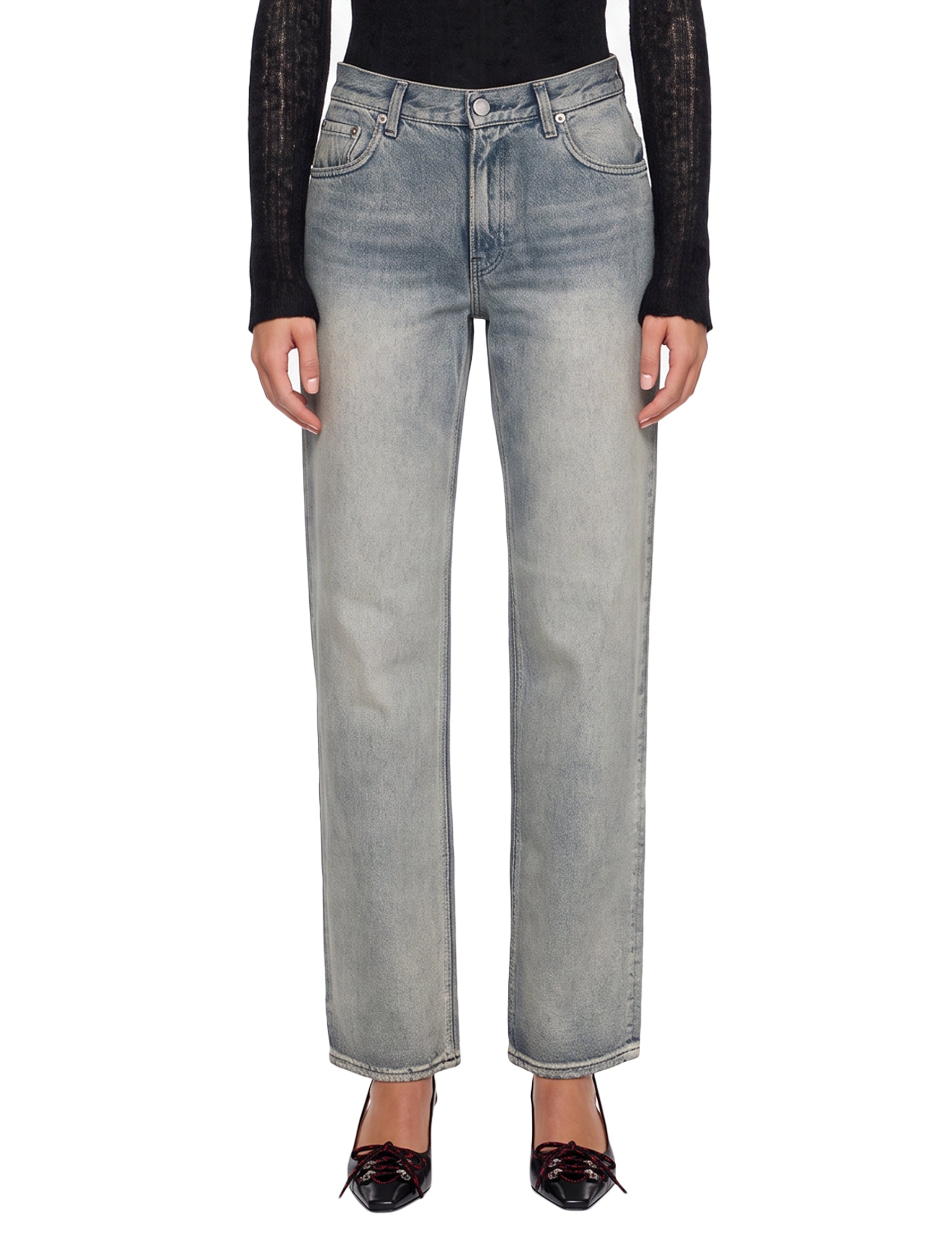 Jeans Lisa Smoke in grigio chiaro 