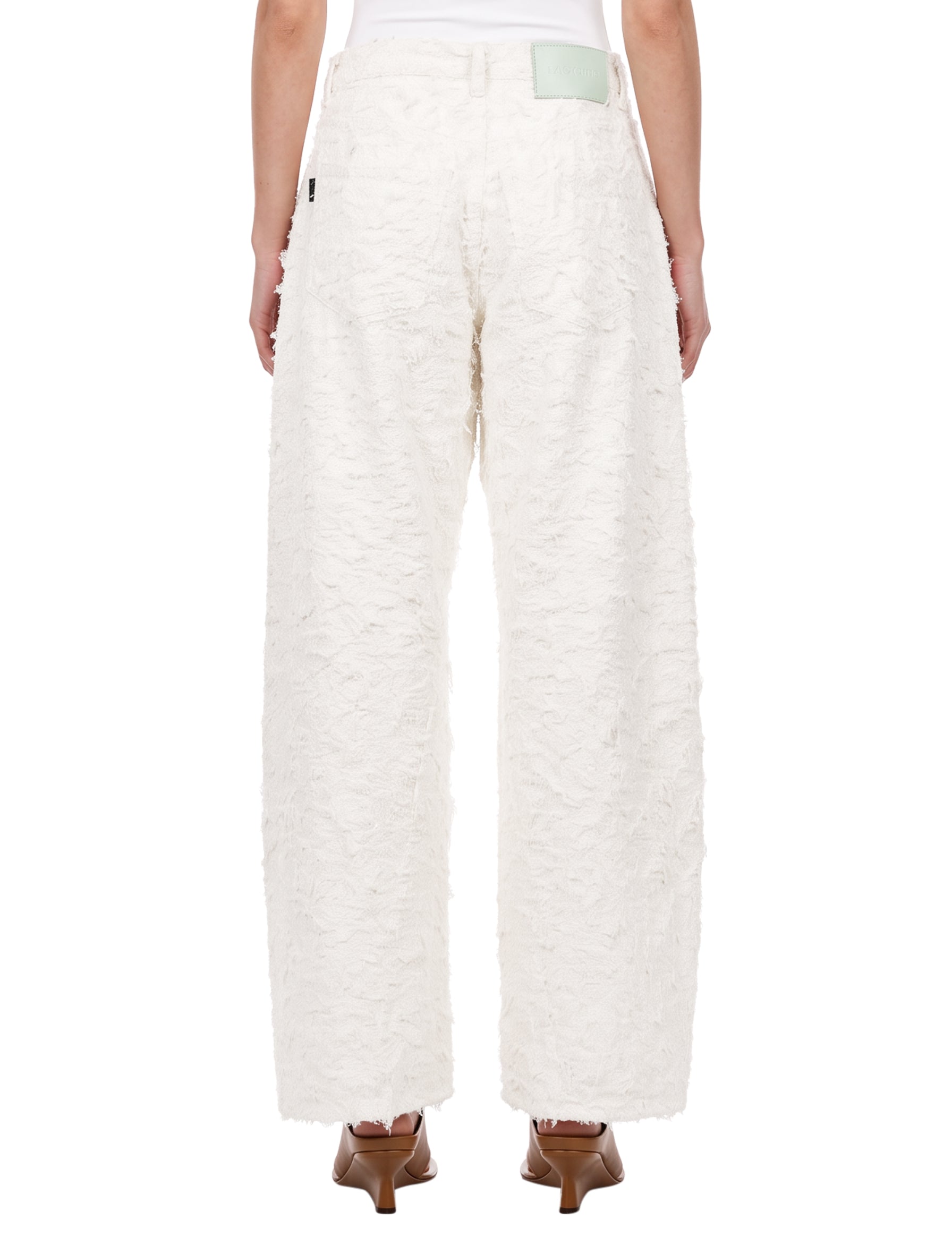 Jeans Clyde in bianco 