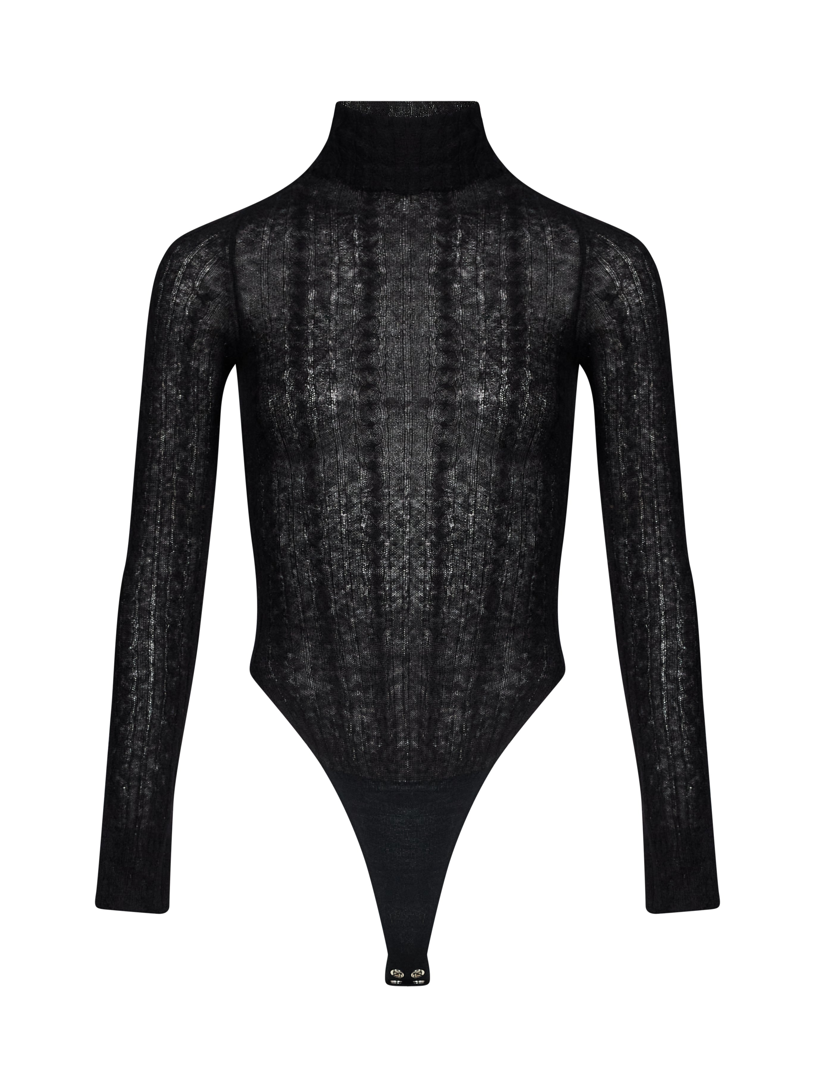 Body in maglia Margie in nero 