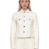 Giacca Cherry in bianco 