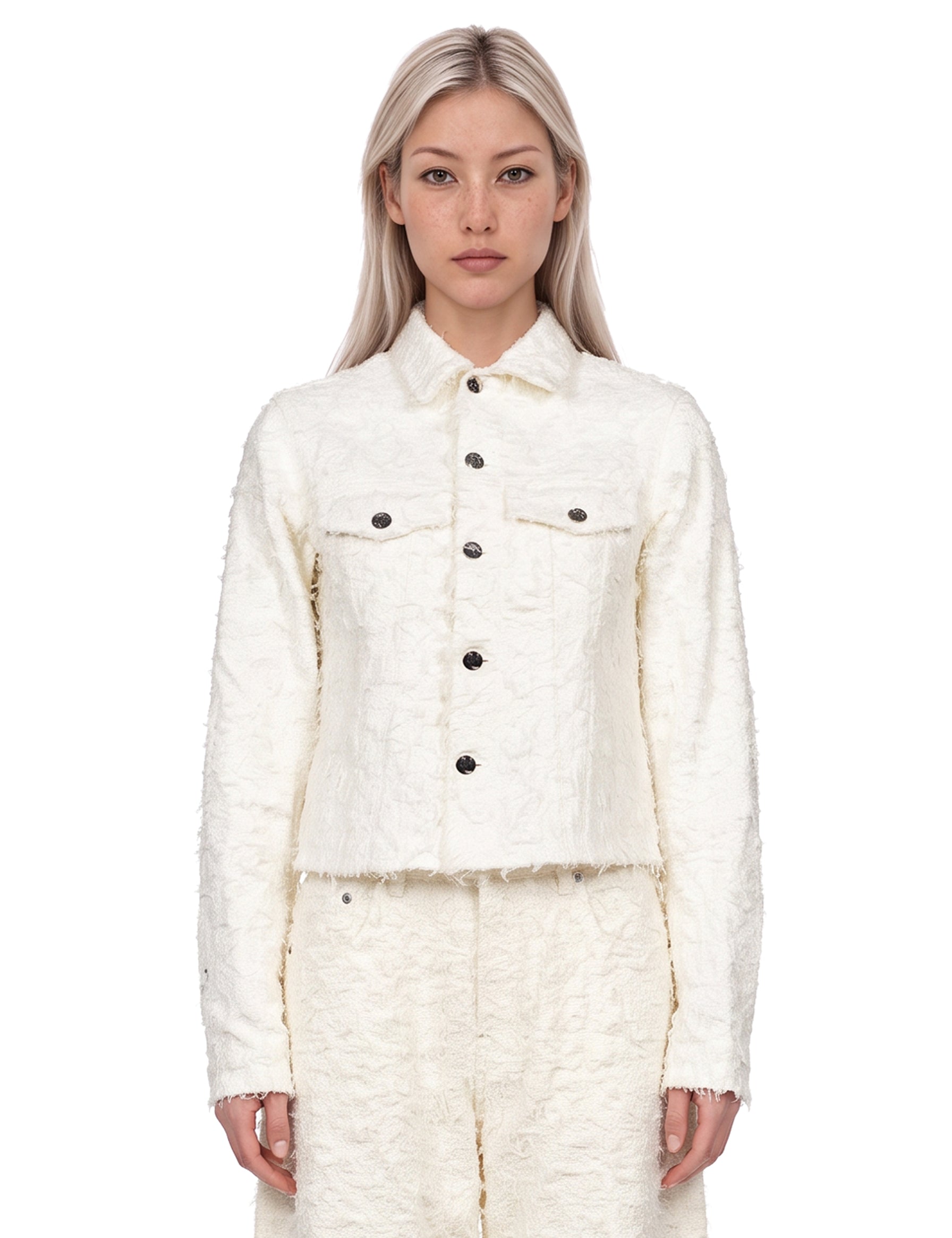 Giacca Cherry in bianco 