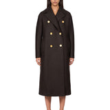 Cappotto militare bottoni dorati 