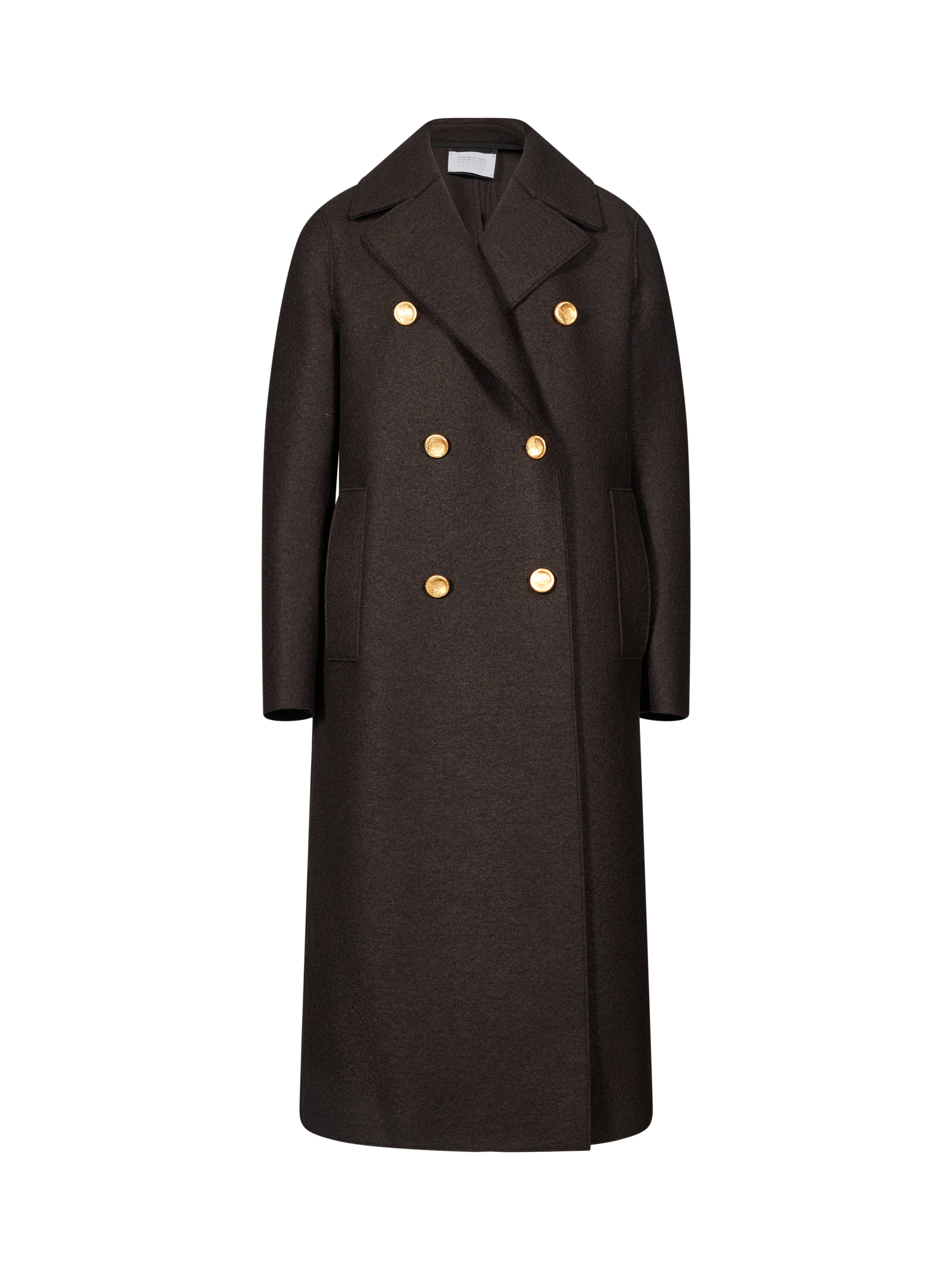 Cappotto militare bottoni dorati 