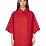 Mantella kimono in rosso 