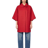 Mantella kimono in rosso 