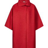 Mantella kimono in rosso 