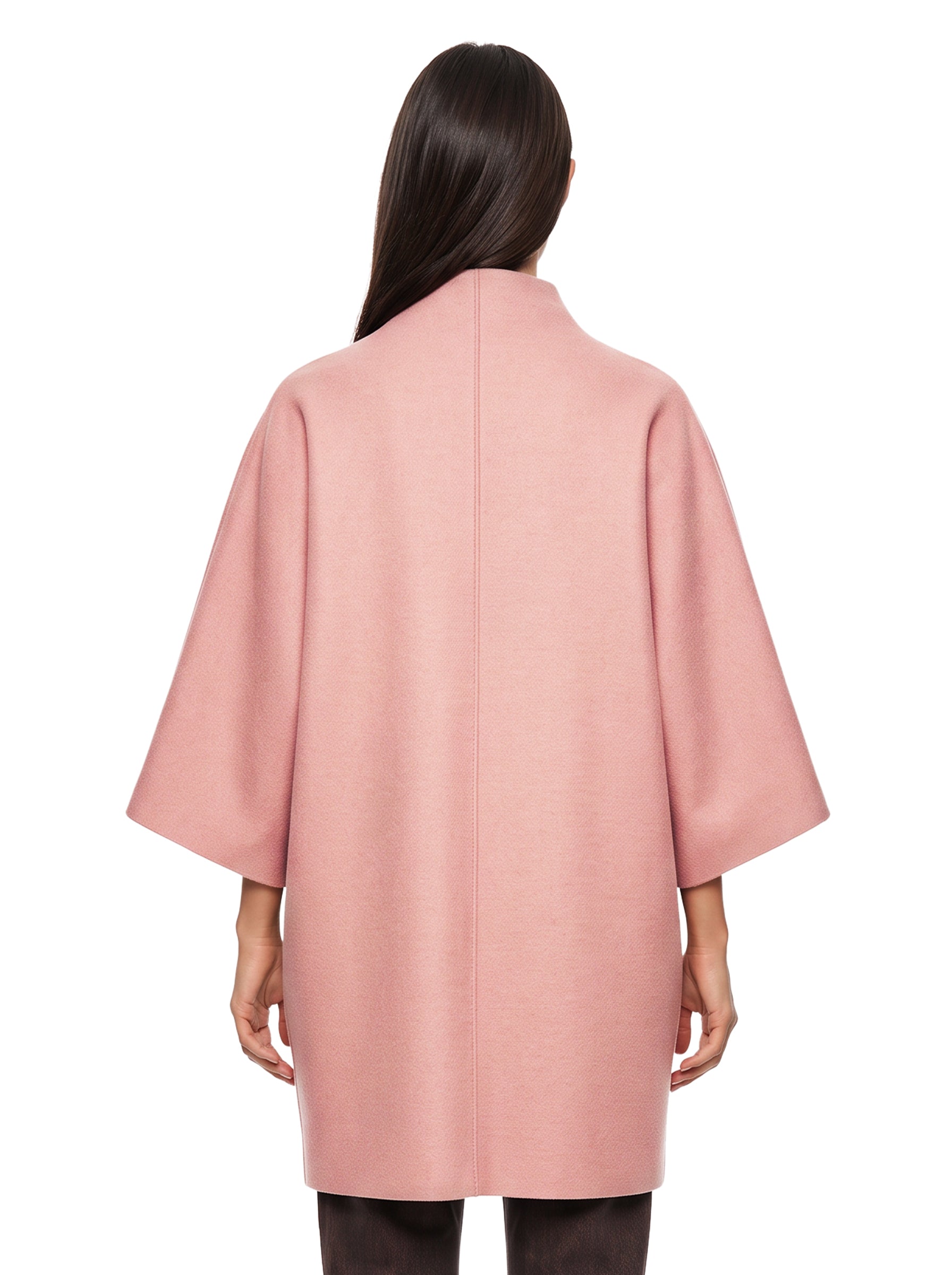 Mantella kimono in rosa 