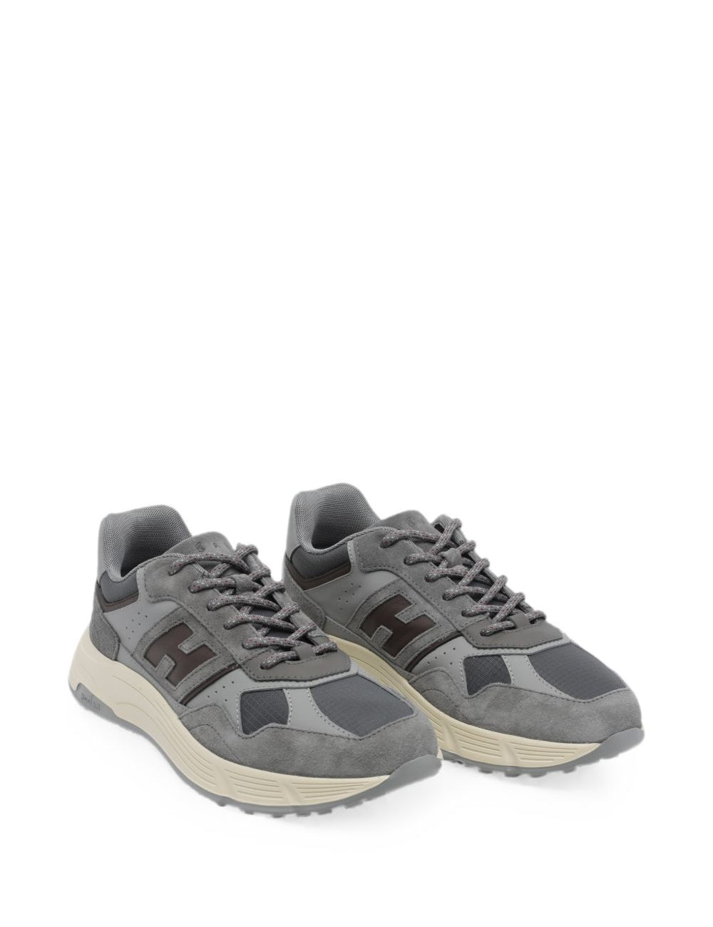 Sneakers a pannelli Hyperlight in grigio 