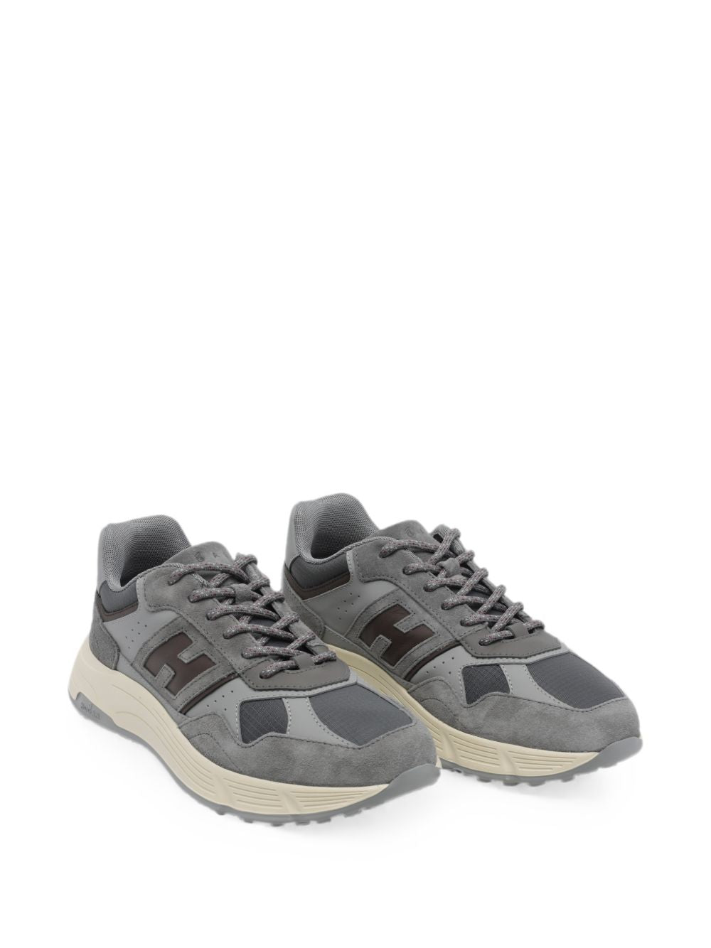Sneakers a pannelli Hyperlight in grigio 