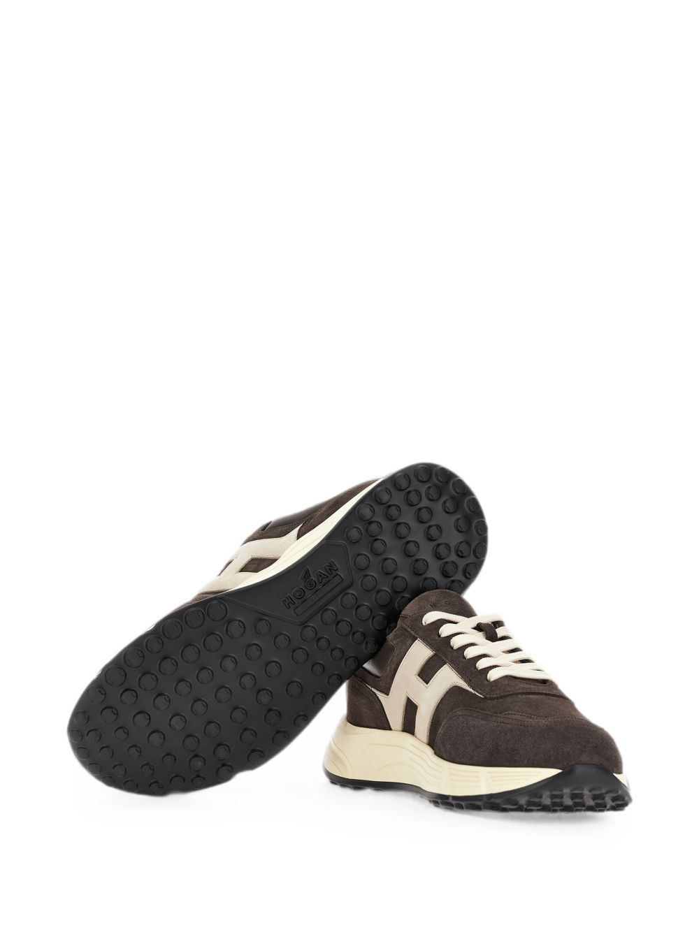 Sneakers Hyperlight in marrone 