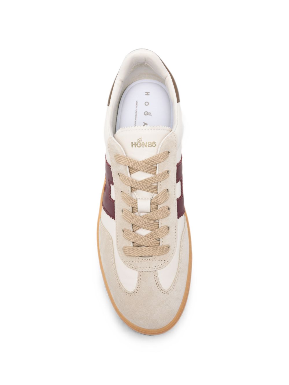 Sneakers basse con logo Cool in bianco 