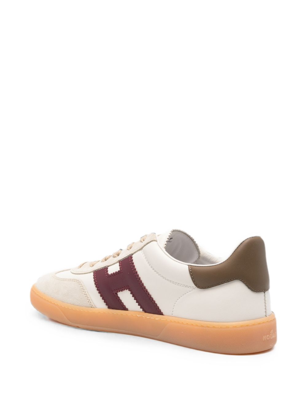 Sneakers basse con logo Cool in bianco 