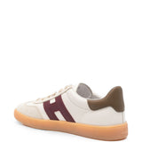 Sneakers basse con logo Cool in bianco 