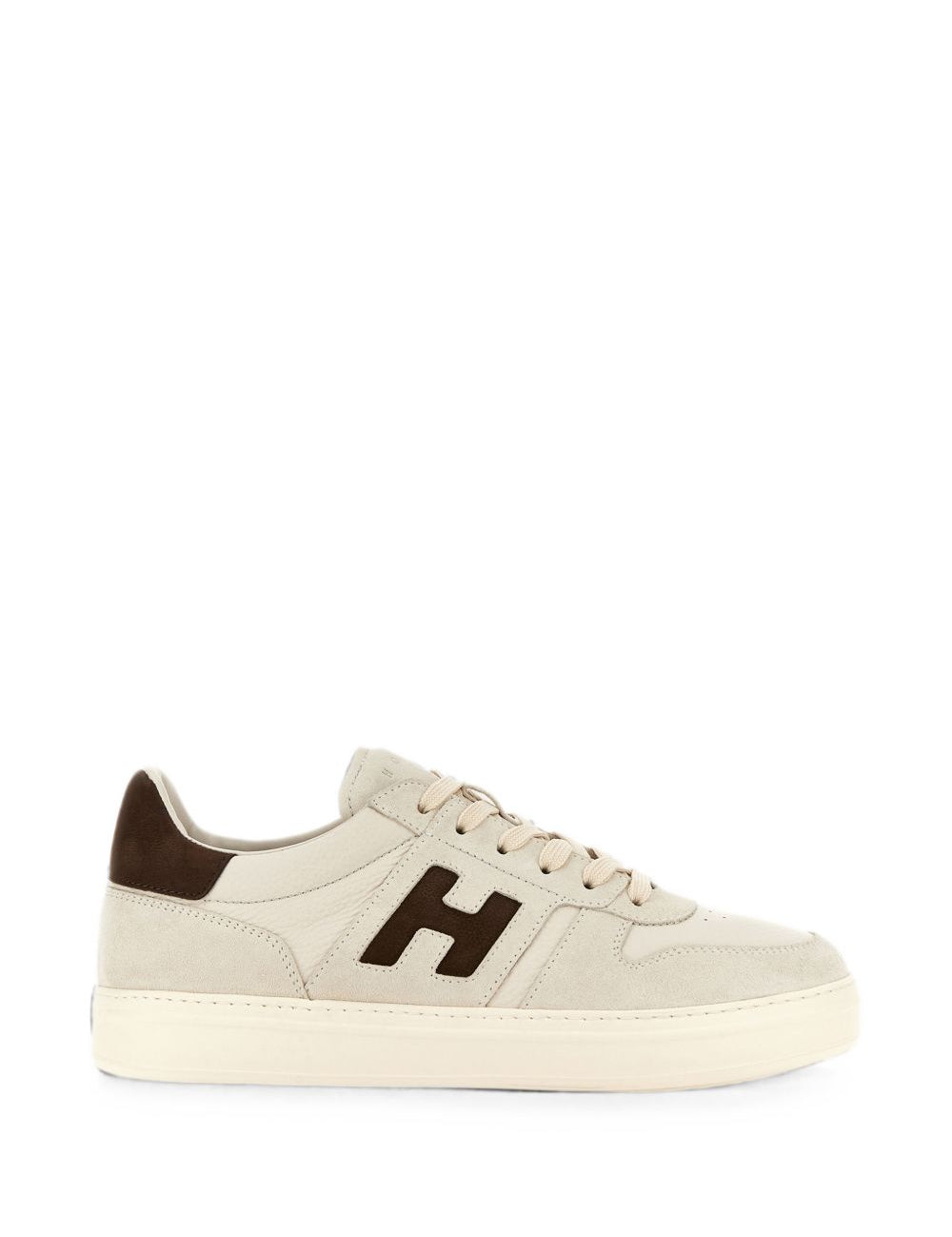 Sneakers H-TV in avorio 