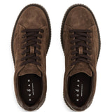 Sneakers H-Stripes in marrone 