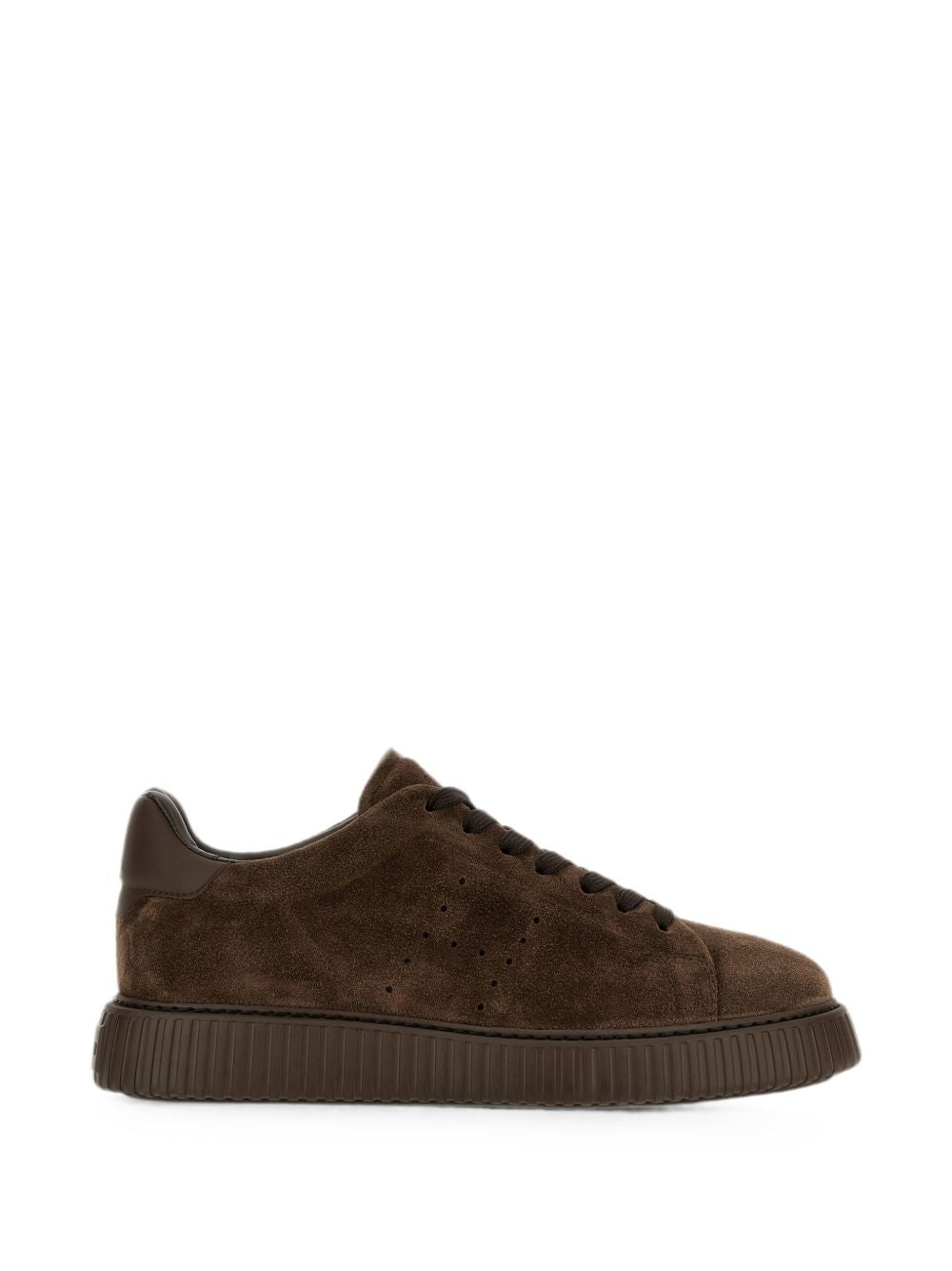 Sneakers H-Stripes in marrone 