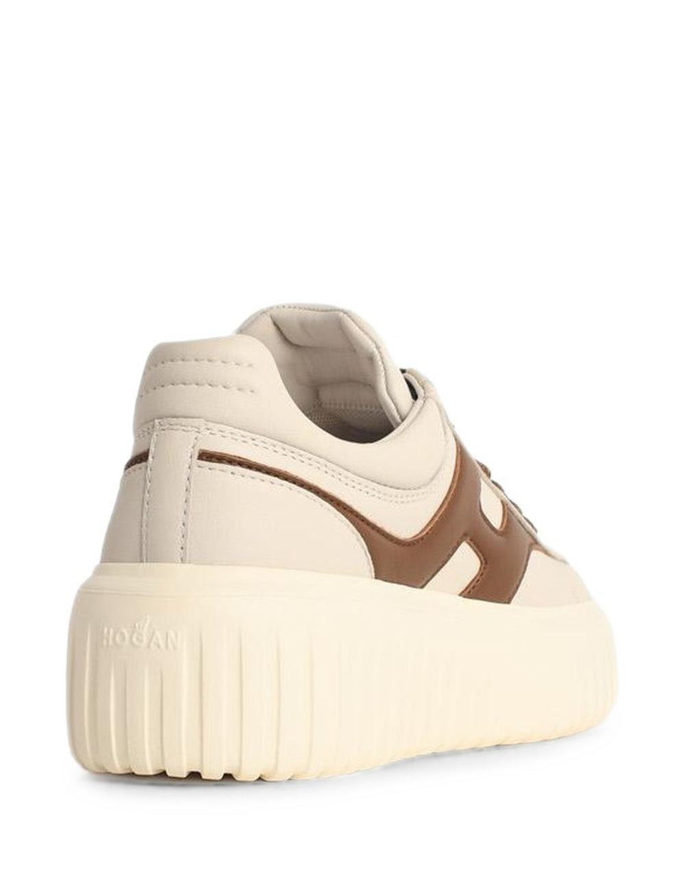 Sneakers H-Stripes in avorio 