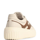 Sneakers H-Stripes in avorio 