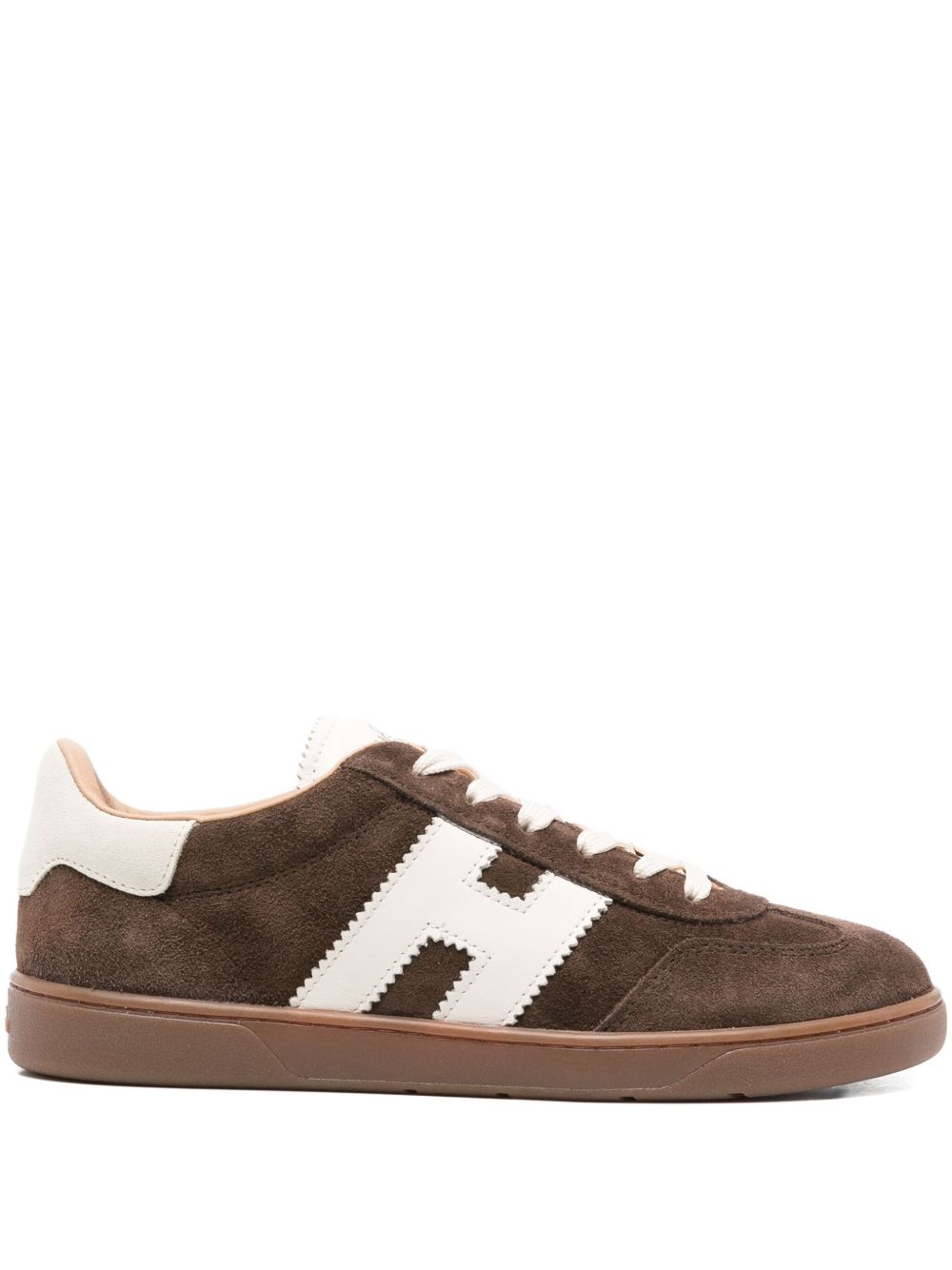Sneakers basse cool in marrone 