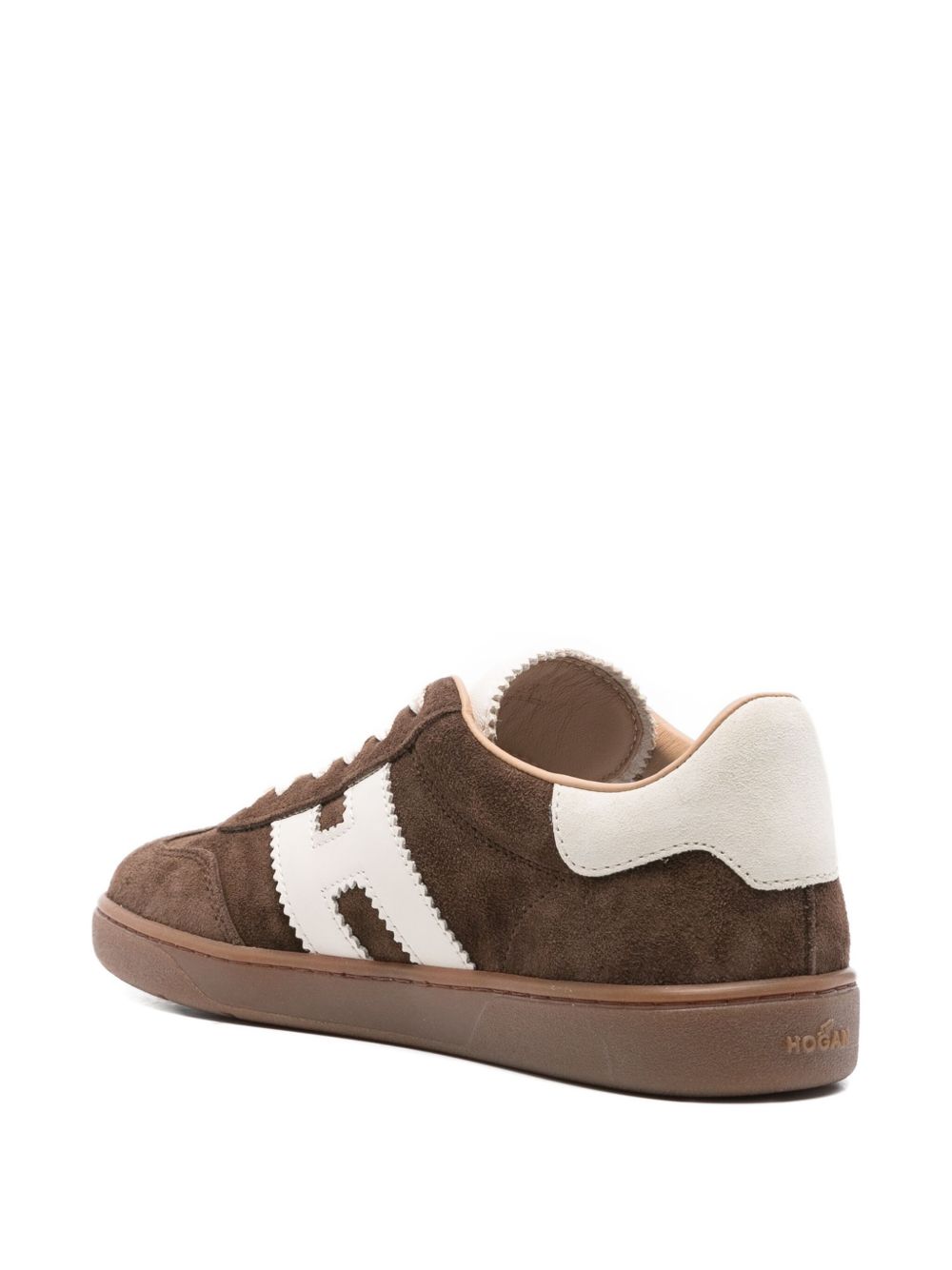 Sneakers basse cool in marrone 