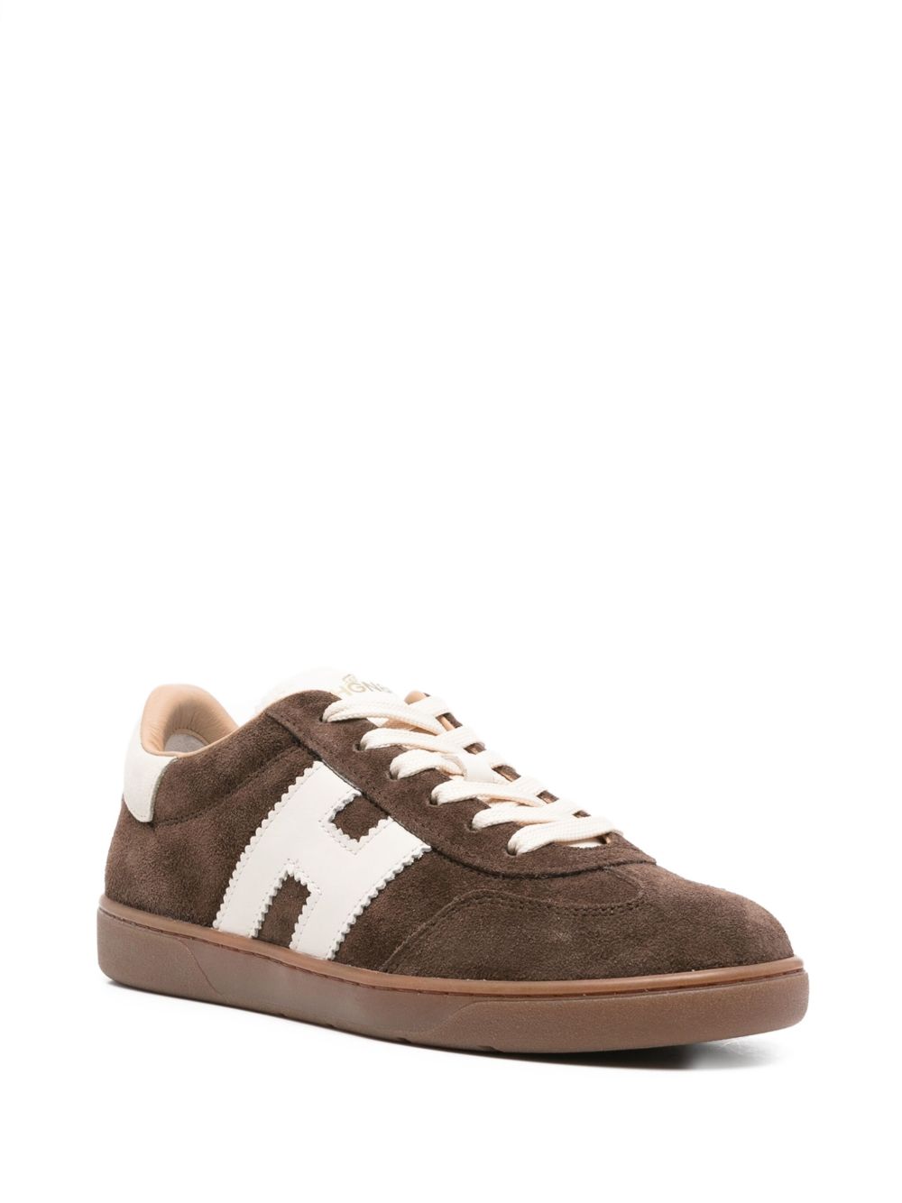 Sneakers basse cool in marrone 