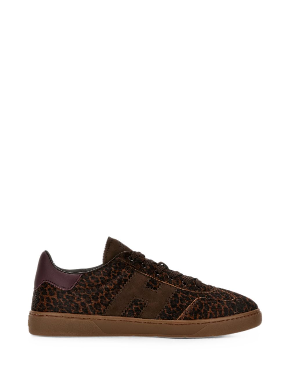 Sneakers cool con stampa leopardata multicolore 