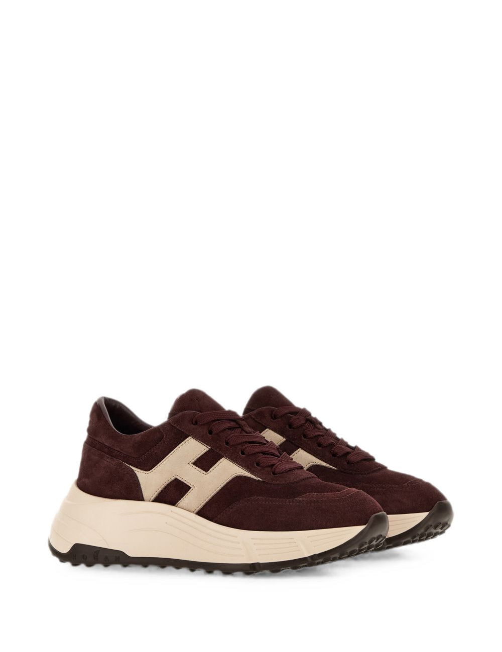 Sneakers Hi-Fi in bordeaux 