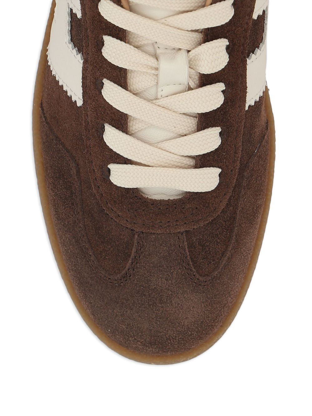 Sneakers H698 con suola chunky in marrone 