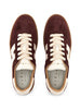 H698 Sneakers with Chunky Sole in Burgundy