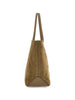 Logo shoulder bag in brown