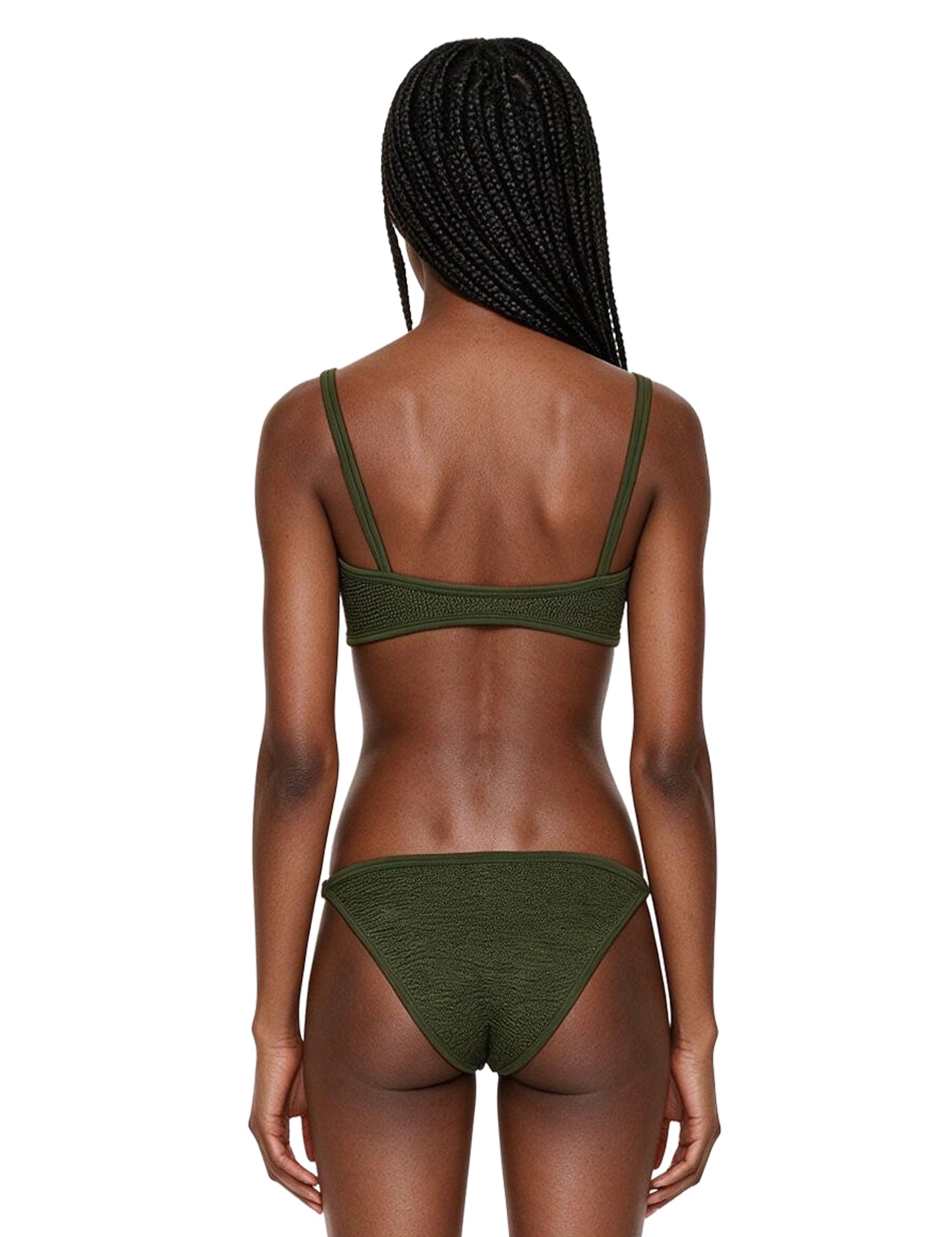 Bikini due pezzi iris in verde 