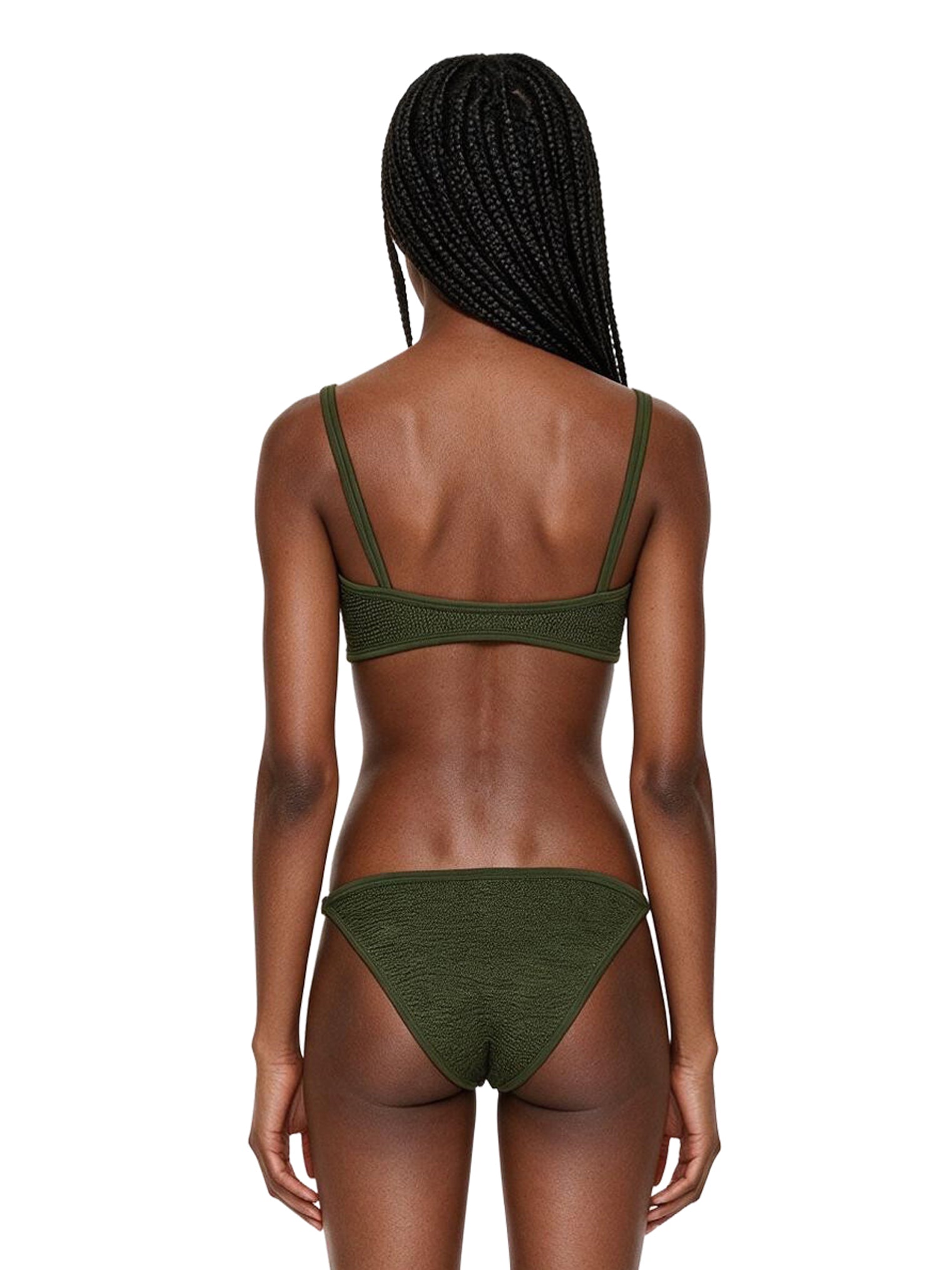 Bikini due pezzi iris in verde 