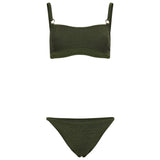 Bikini due pezzi iris in verde 