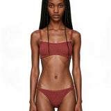 Bikini iris in rosso 
