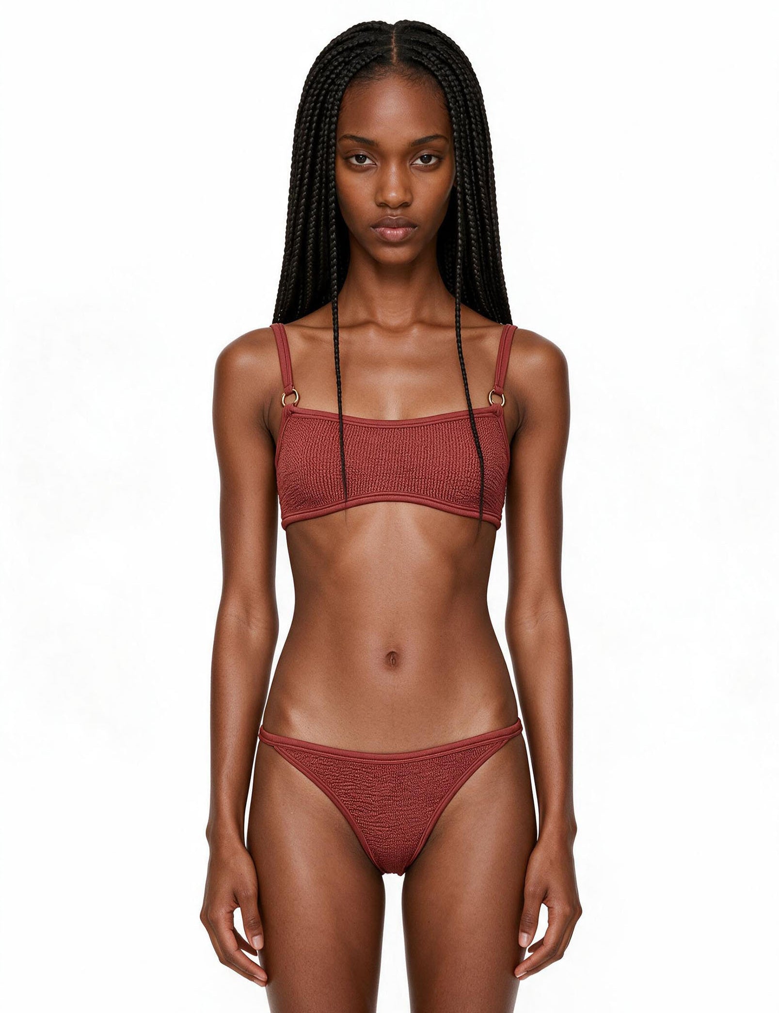 Bikini iris in rosso 