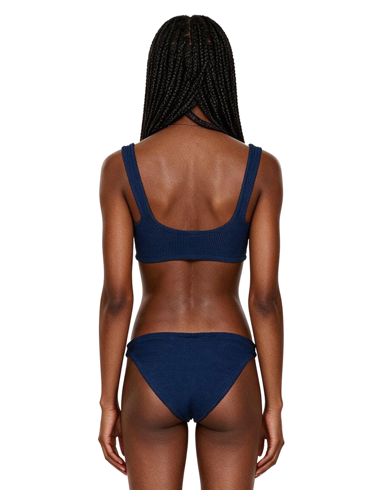 Bikini Julia con detaglio ad anello in blu 