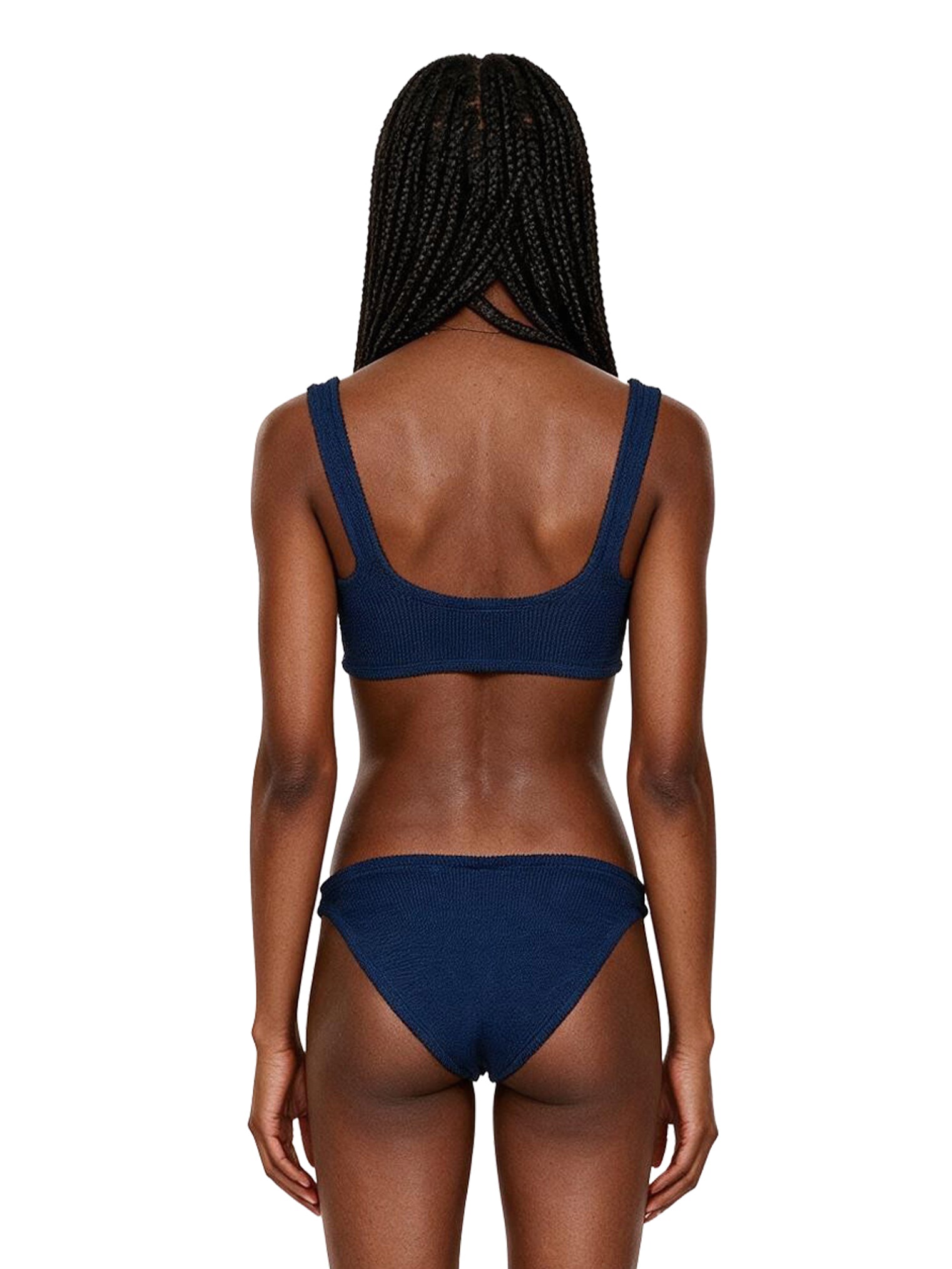 Bikini Julia con detaglio ad anello in blu 