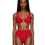 Bikini due pezzi Nadine in rosso 
