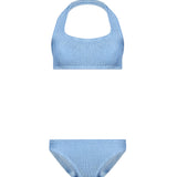 Costume Sandy in azzurro 