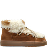 Stivaletti teddy low in marrone 